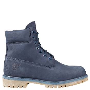 Timberland 6-Inch Premium - Tmavomodre Nepremokave Topanky Panske, T0009SK